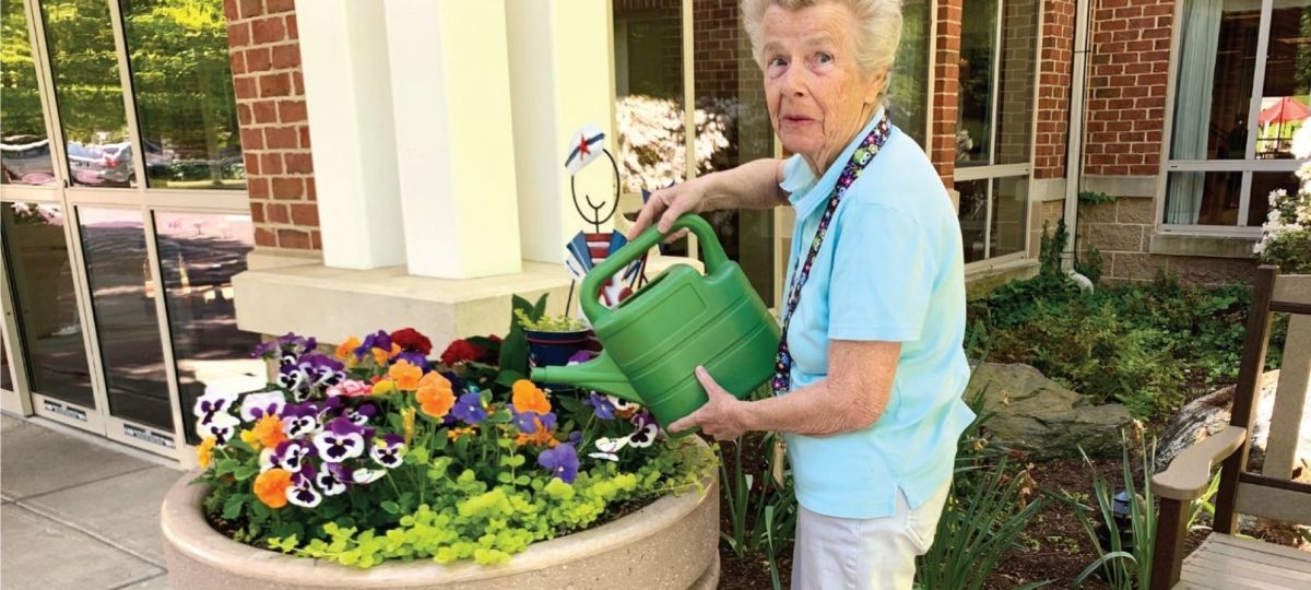 Maris Grove website.jpg Maris Grove resident Mary Ann Starkey