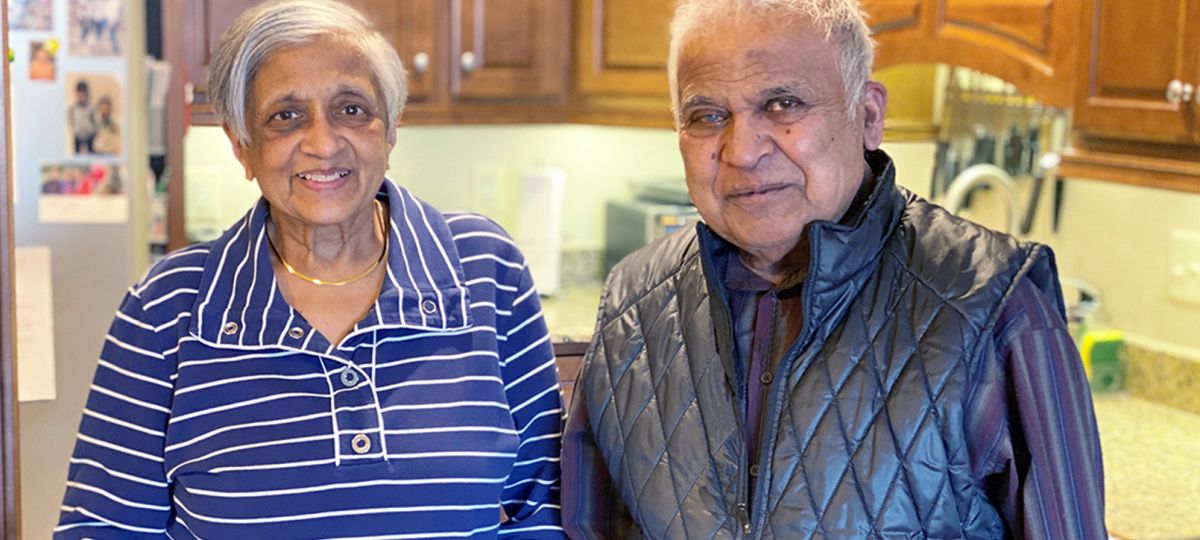Couple in kitchen Couple in kitchen