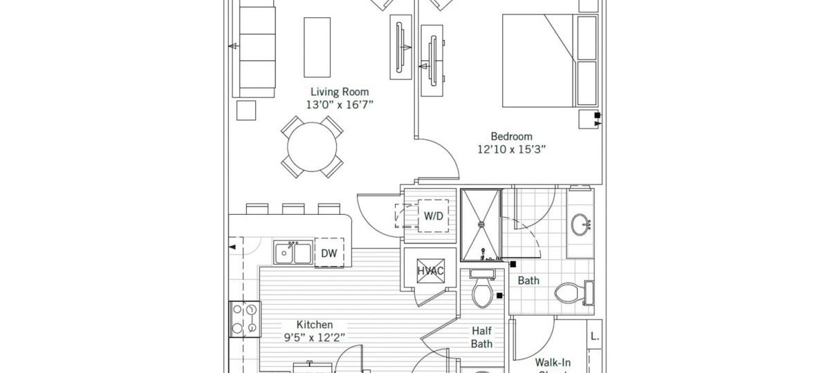 The Brecken floor plan.