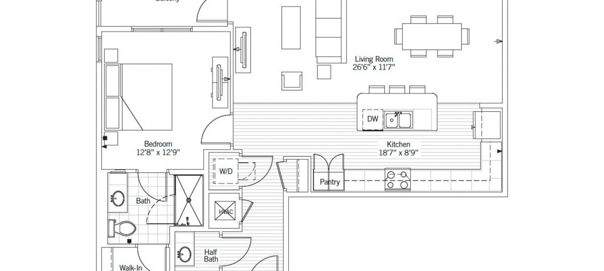 The Harbaugh floor plan.