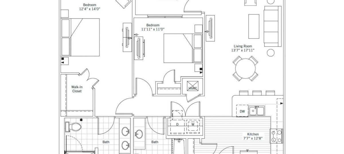 The Jameson floor plan.
