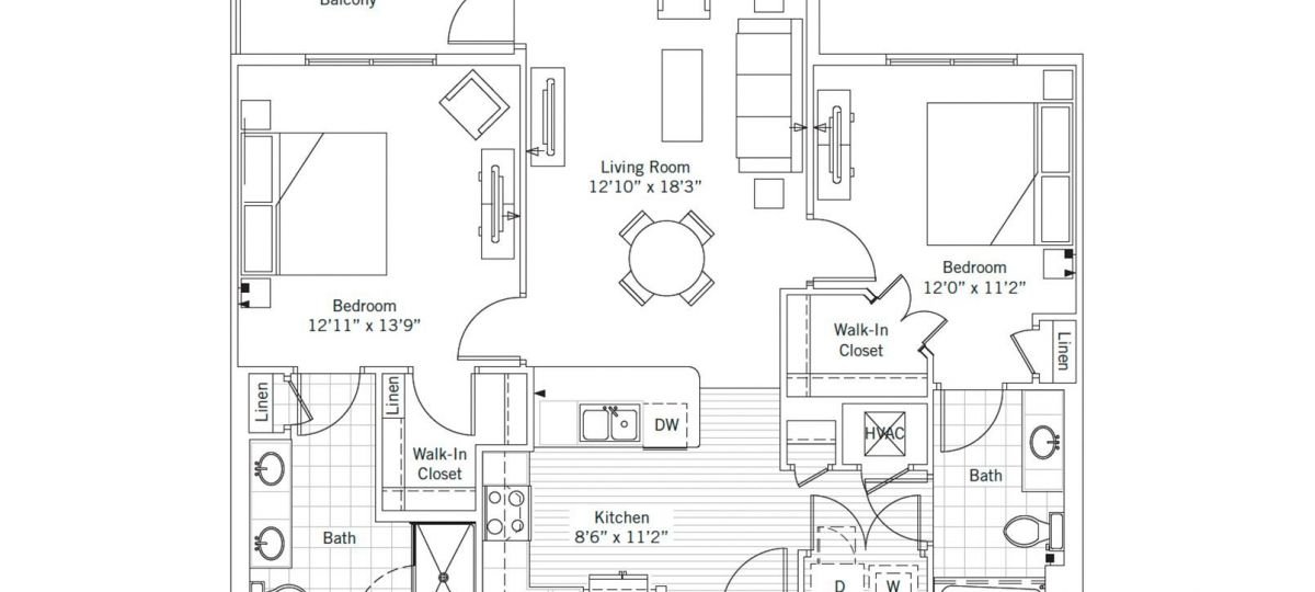 McKinley floor plan.