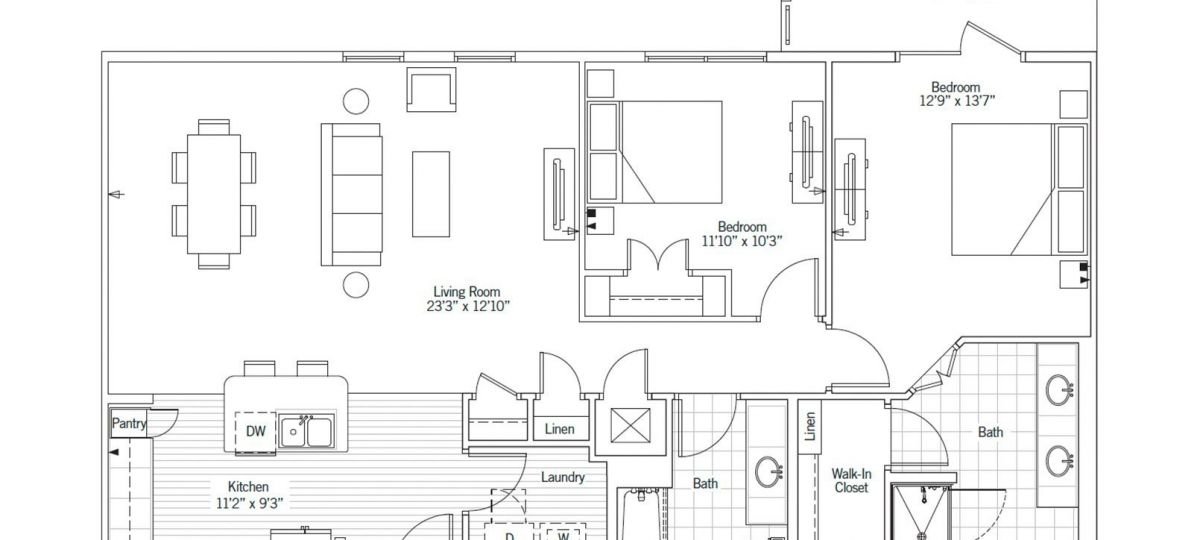 The Peyton floor plan.