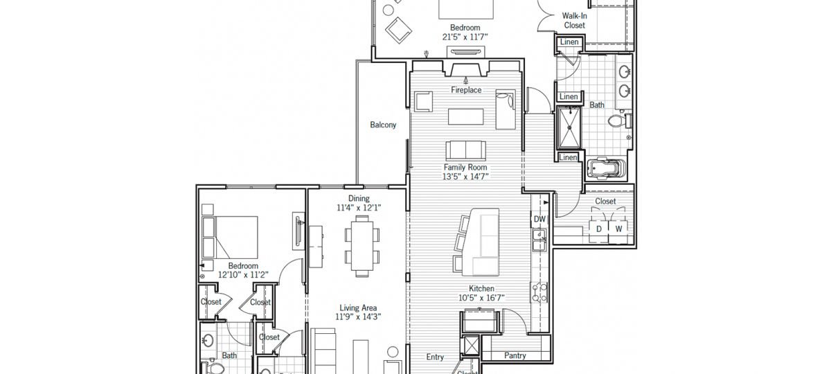 The Walton Floorplan