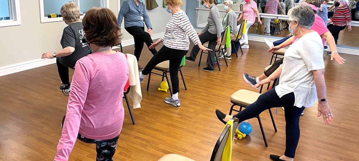 ESL Enterprise-Freedom-HSD-June 22.jpg Residents of Highland Springs enjoy opportunities to try new activities-like dancing-and make new friends.