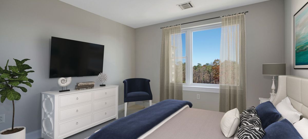The Hawthorne bedroom