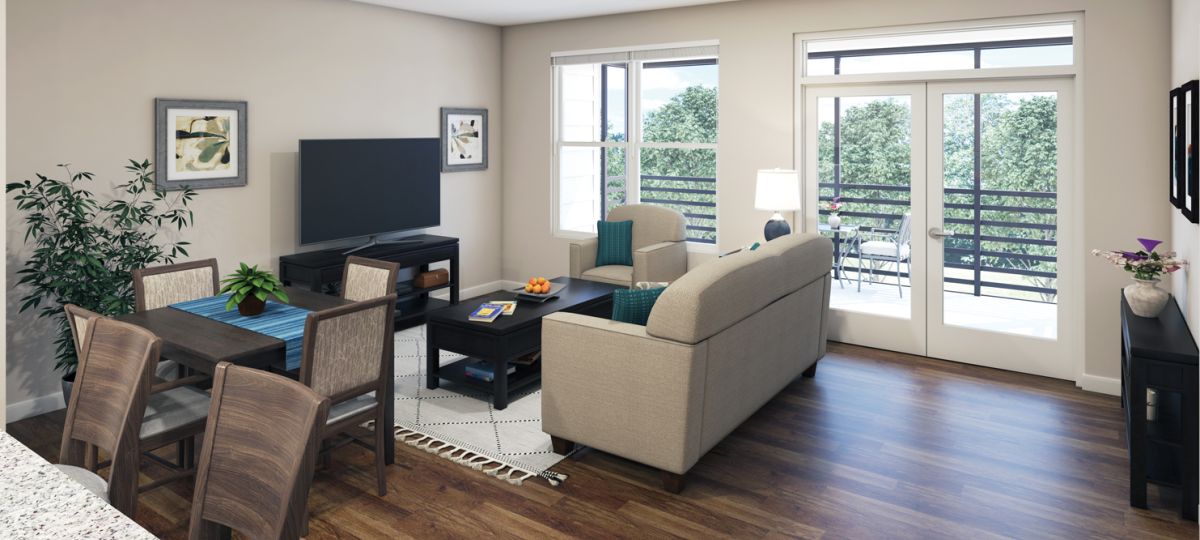 Cranford living area
