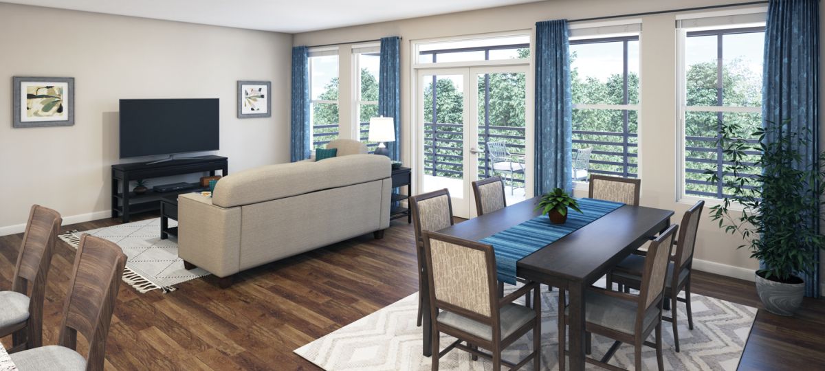 Raleigh living area