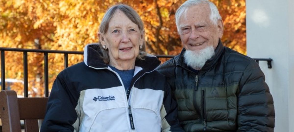Residents Seth and Jean Lampe are making the most of their retirement at Fox Run.