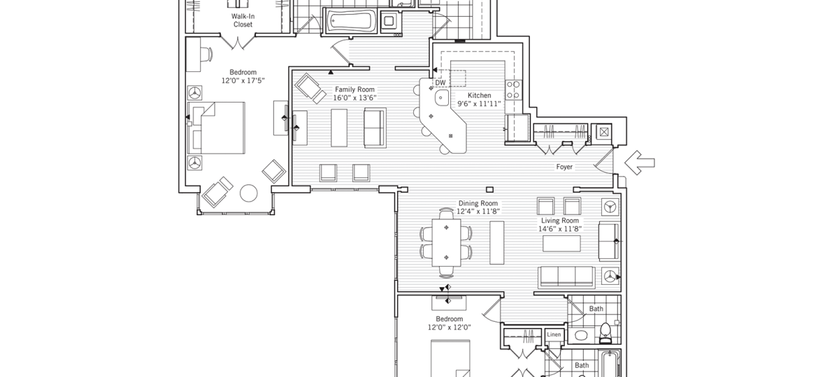 The Walton floor plan.
