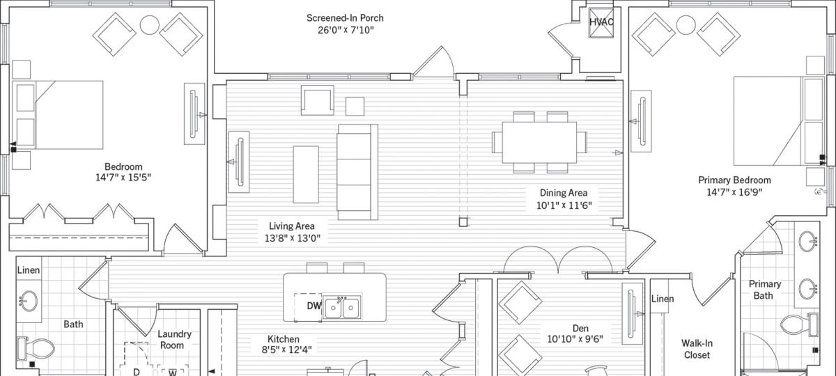 Vienna 2D floor plan