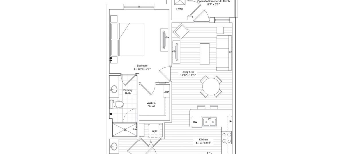 Bradford apartment floor plan