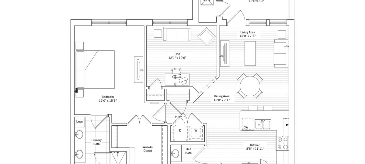 Dunhill 2D floorplan