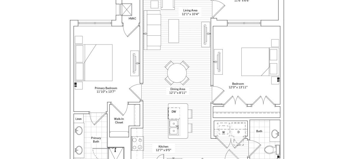 Hawthorne 2D floorplan