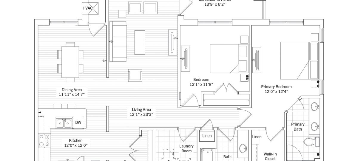 Somerton 2D floor plan