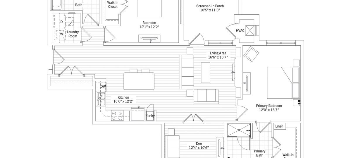 Walton 2D floor plan
