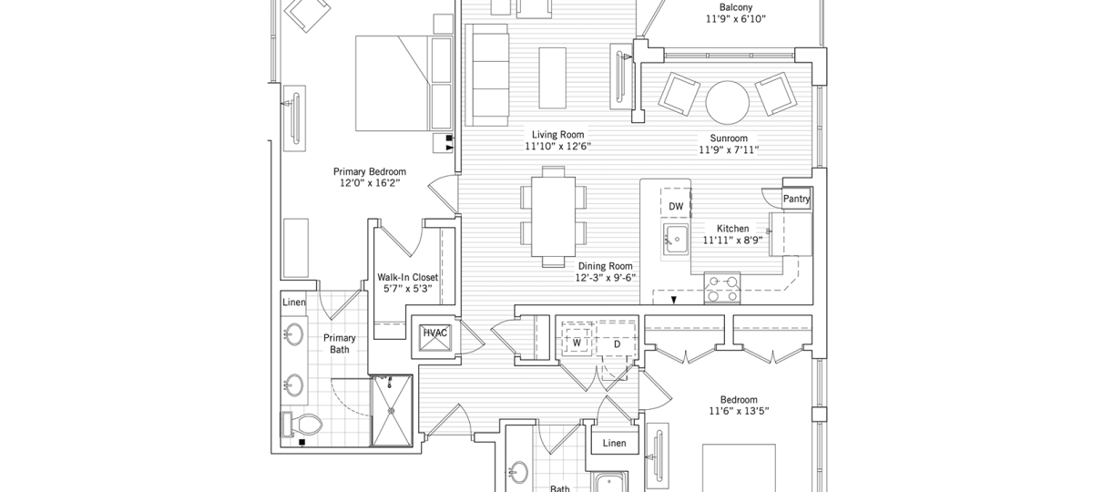 The Madison floor plan