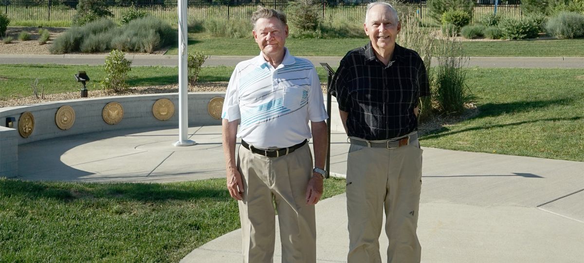 residents Tom Puckett and Jeff Bell