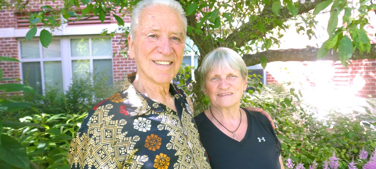 Linden Ponds residents Bob and Jan Calzini