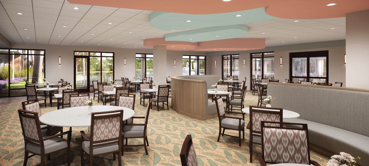 Emerson Lakes casual restaurant (rendering)
