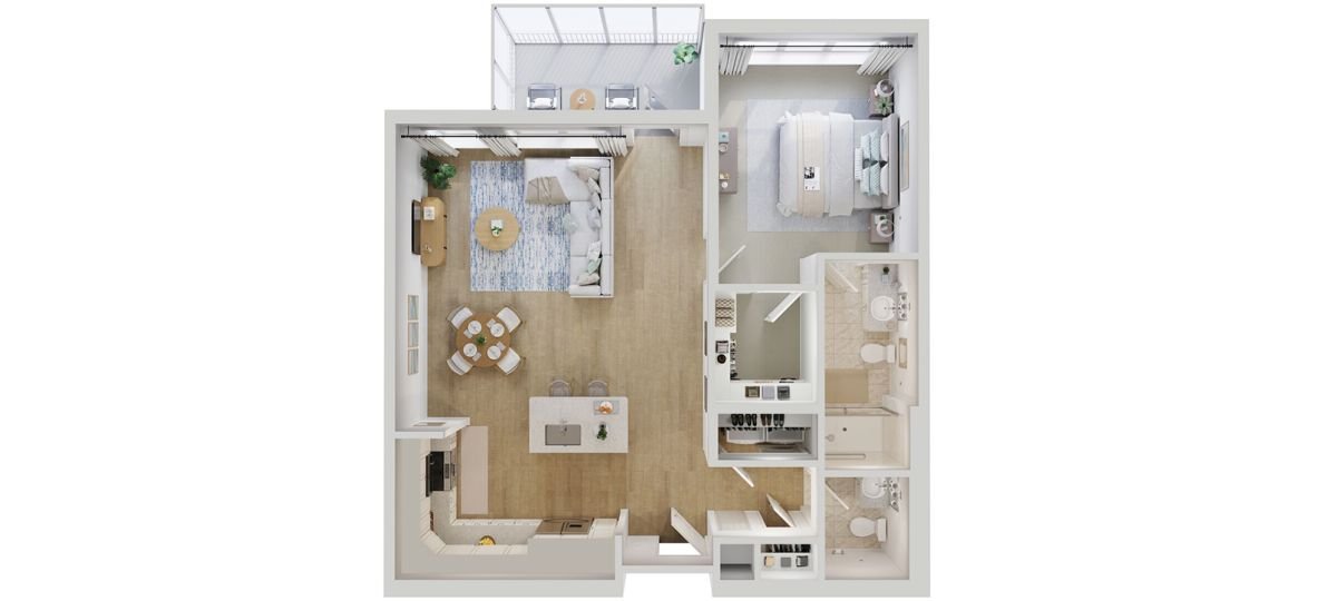 Cranford 3D floor plan
