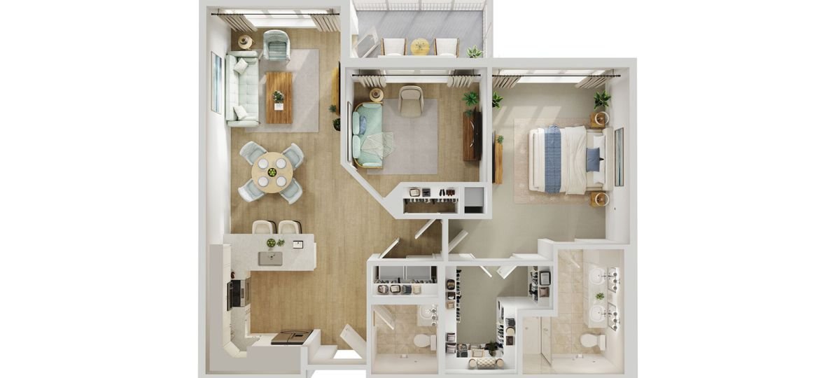 Dumont 3D floor plan