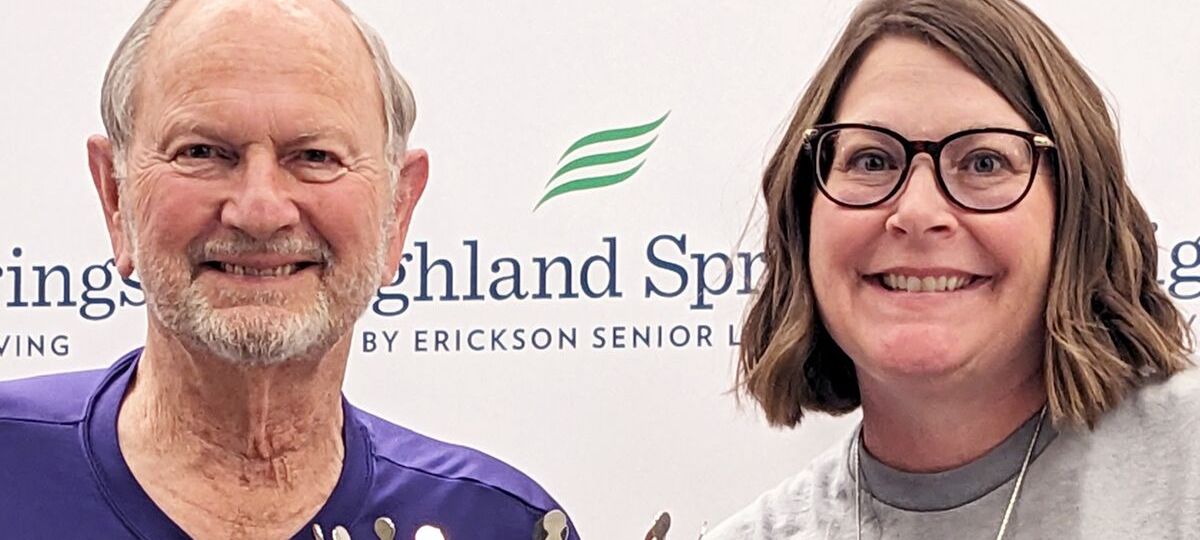 Residents of Highland Springs, the Erickson Senior Living-managed community in North Dallas, have participated in various campaigns to support the Alzheimer's Association.