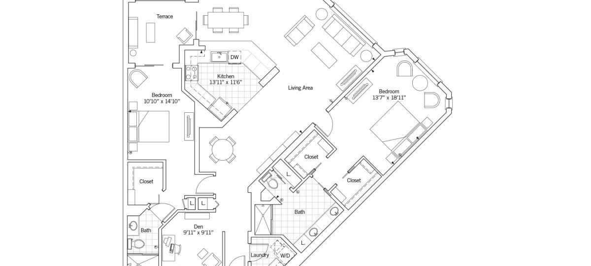 Dalton interior floorplan