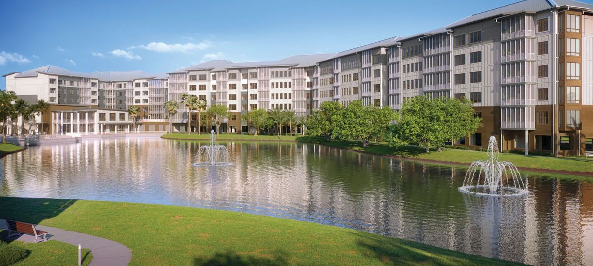Emerson Lakes resident building rendering