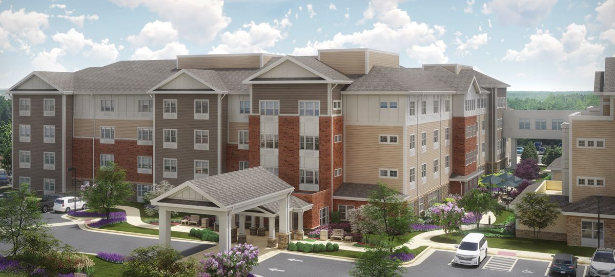 Ashby Ponds Aerial Rendering