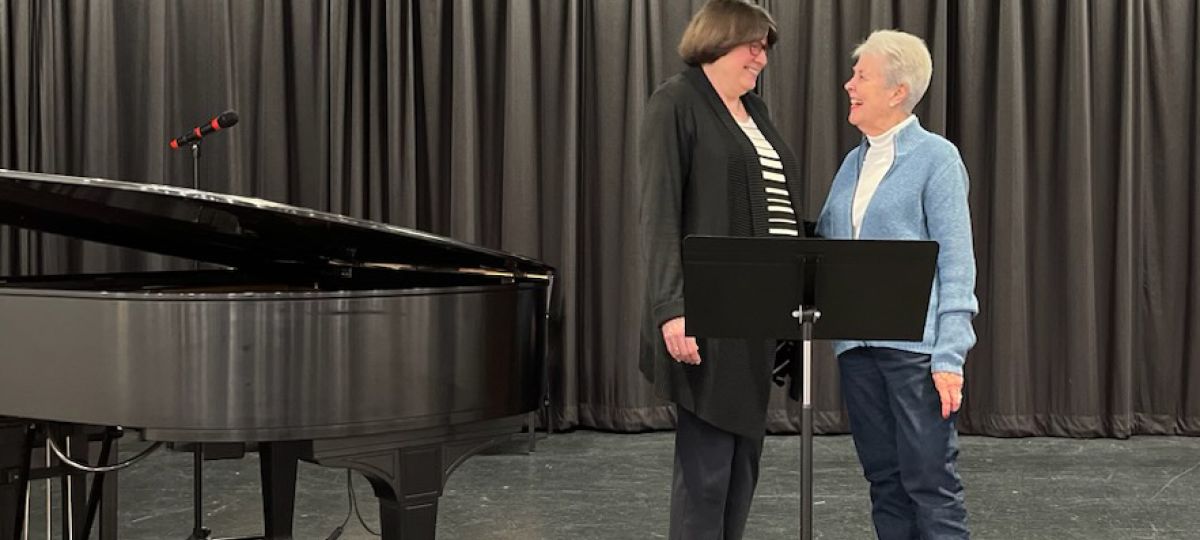 Popular singing group is one of the joys of living at Fox Run in Novi, Michigan.