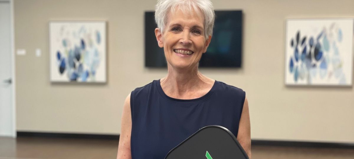 Indoor pickleball court provides residents with fitness, fun at Highland Springs in North Dallas.
