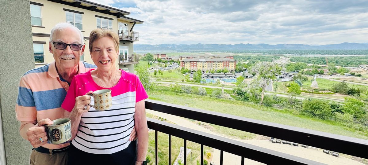 Ellen and Bruce Tawson Love Wind Crest's Social Atmosphere and Abundant Amenities