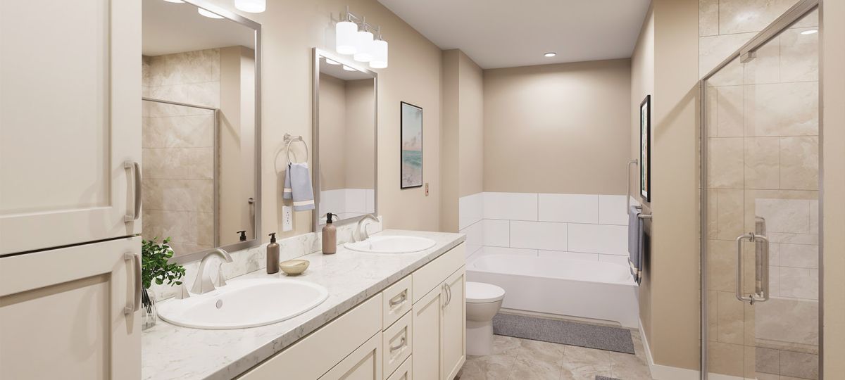 The Wilmington Bathroom Rendering