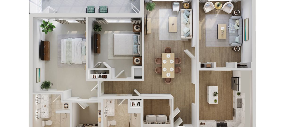 The Rochester 3D Floorplan