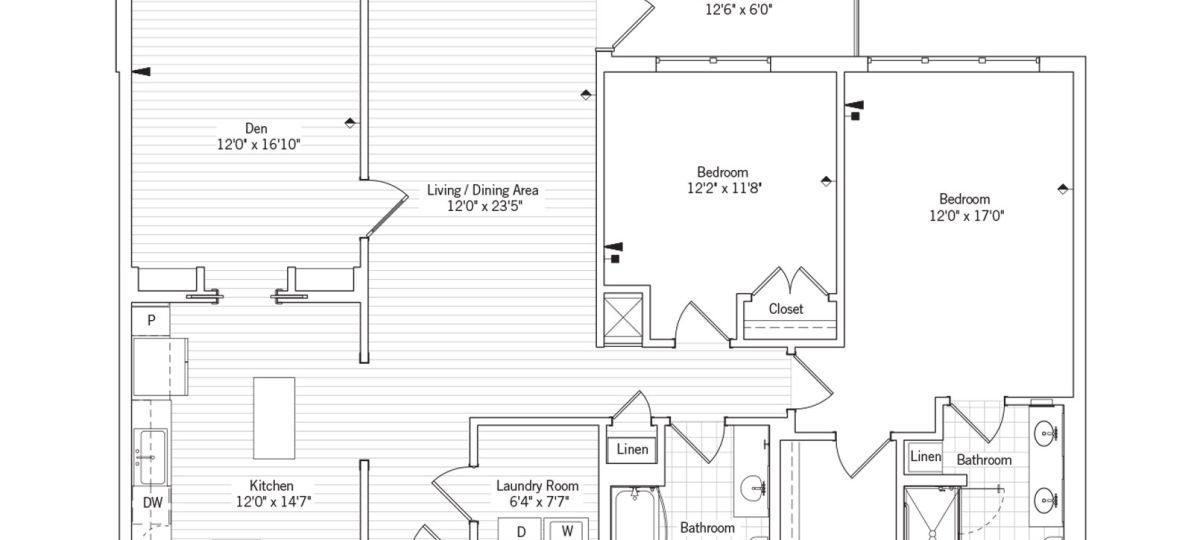 The Rochester 2D Floorplan