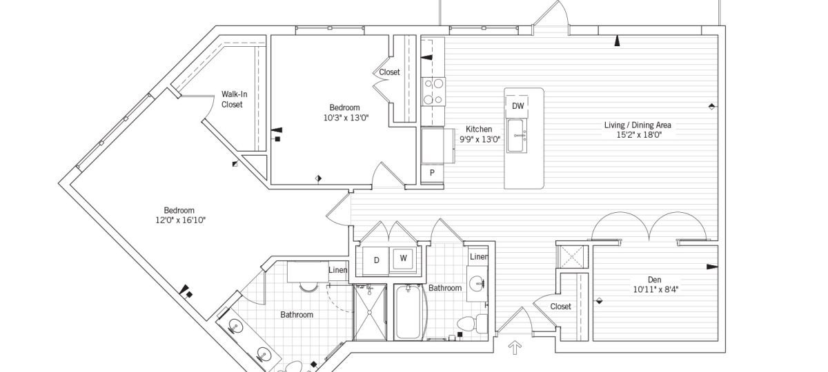 The Plainfield 2D Floorplan