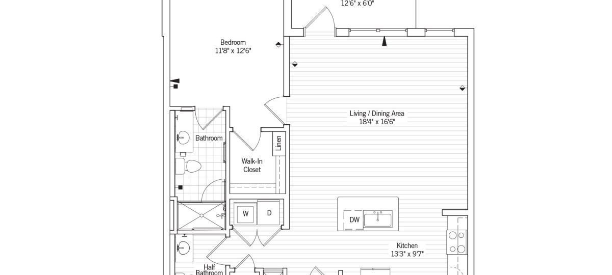 The Cranford 2D Floorplan