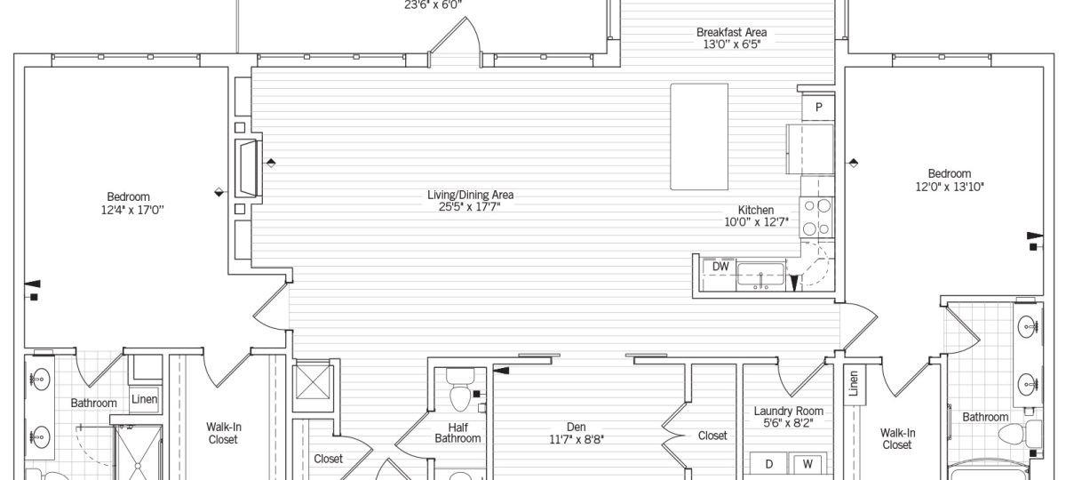 The Verona 2D Floorplan
