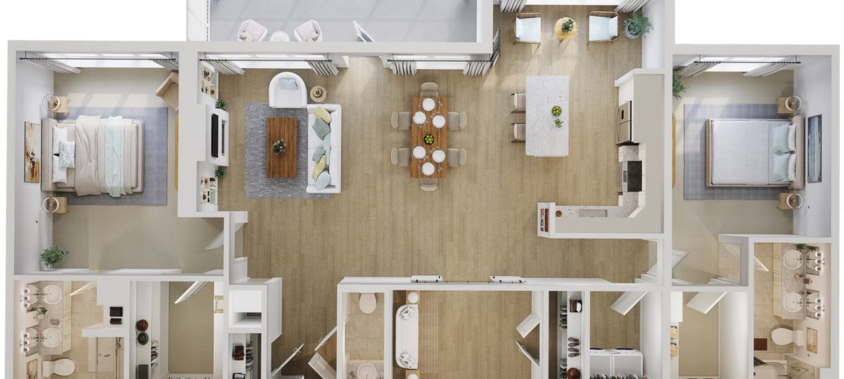 The Verona 3D Floorplan