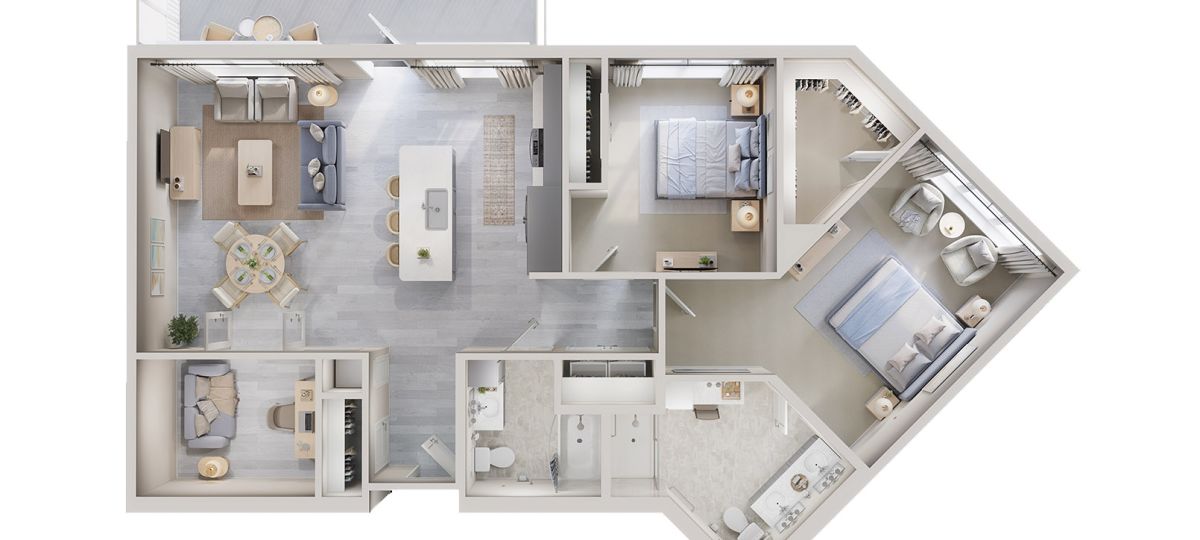 Plainfield 3D Floorplan