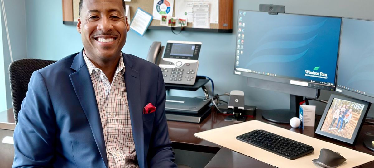 John David is the new associate executive director of Windsor Run, an Erickson Senior Living community in Matthews, North Carolina.