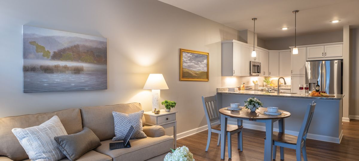 The Bradford living room