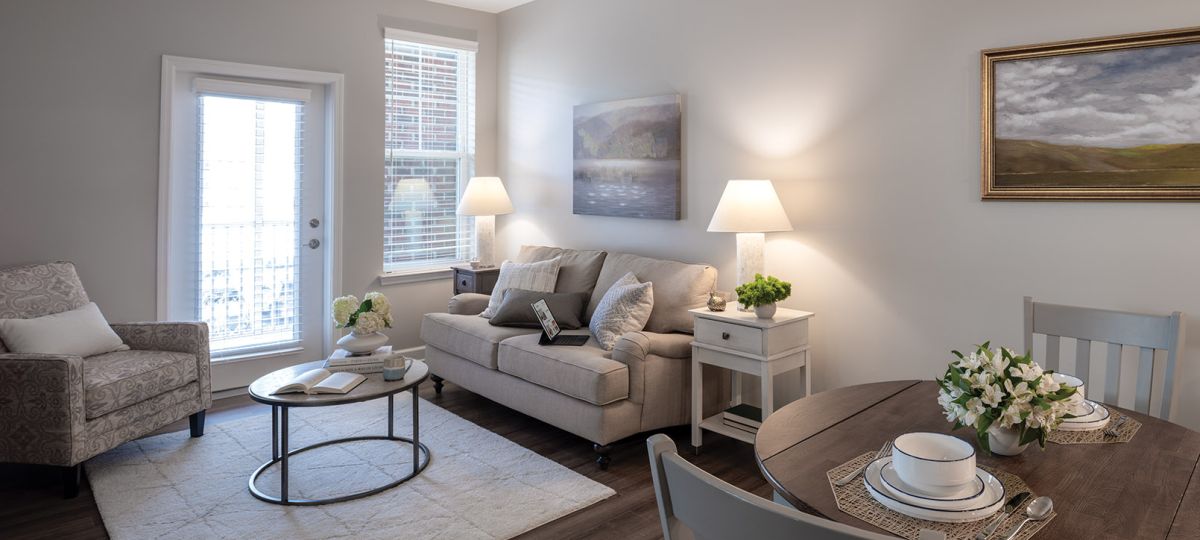 The Bradford living room