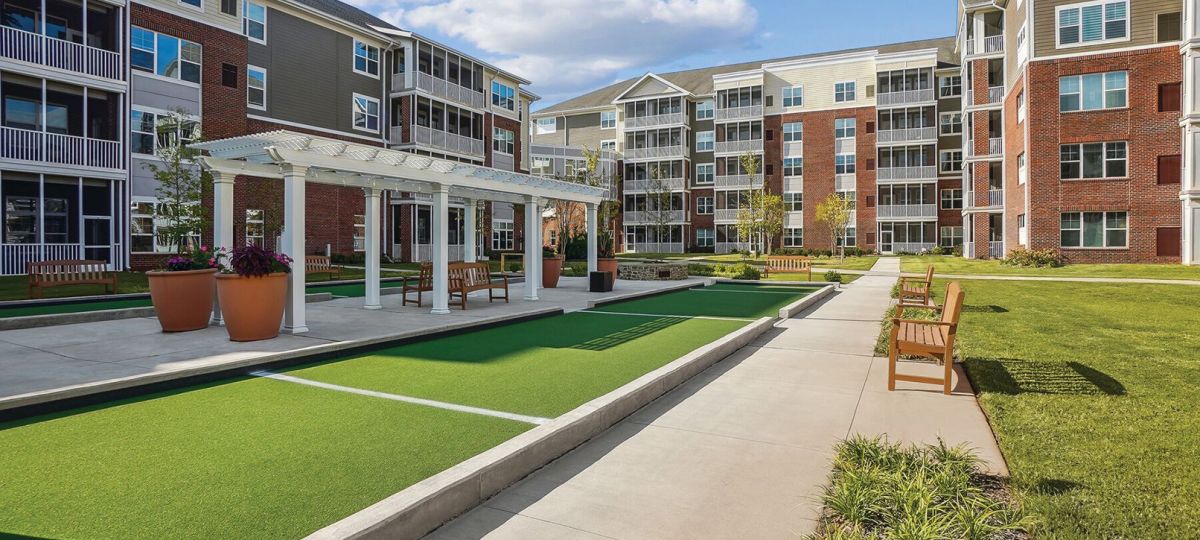 Residents of Windsor Run in Matthews, NC enjoy an array of outdoor activities and amenities.