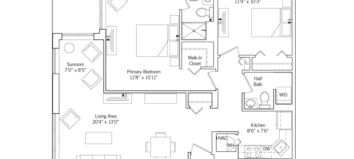 The Gibson Floor Plan