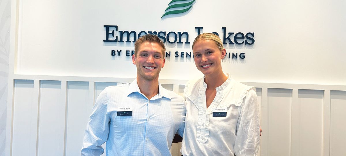 Sales Associates Nathan and Olivia 