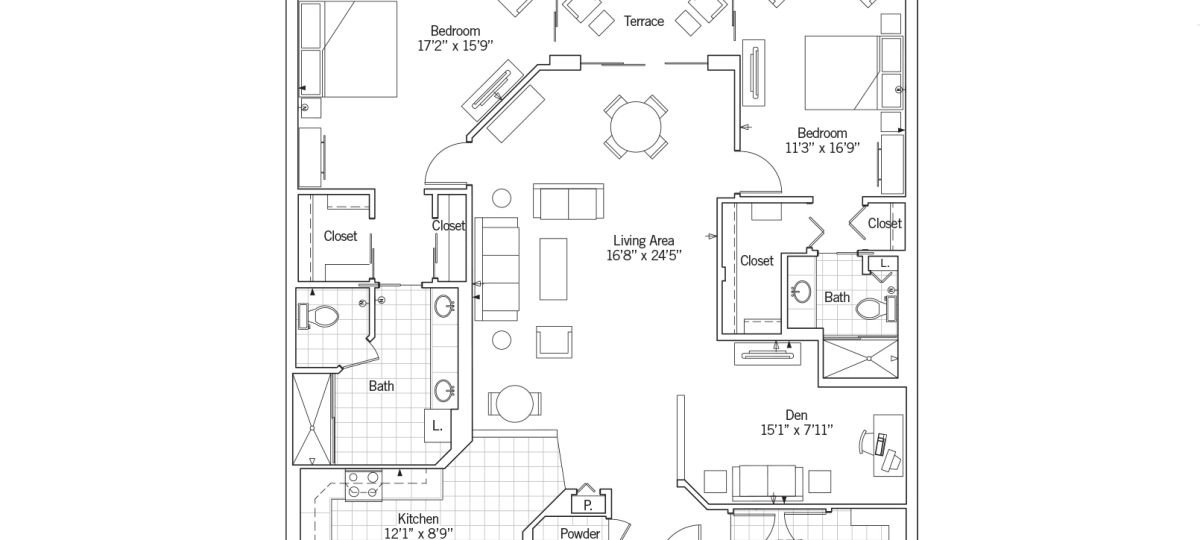 The Jefferson floorplan