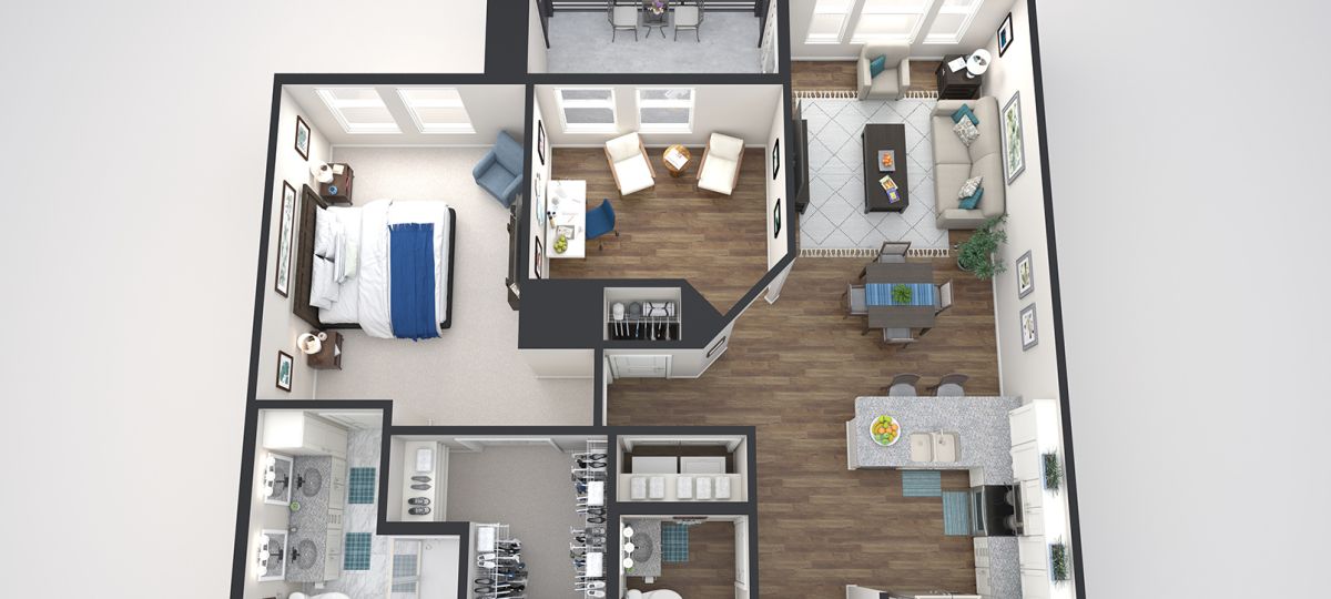 The Dumont 3D Floorplan
