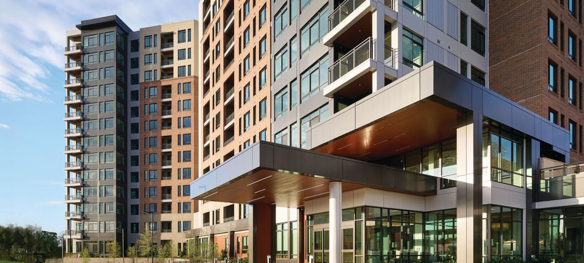 The Grandview exterior entrance